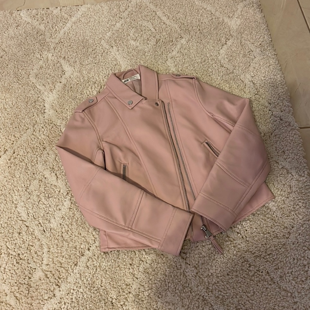 H&M leather jacket